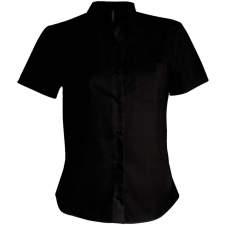 KARIBAN Női blúz Kariban KA548 Judith &gt; Ladies&#039; Short-Sleeved Shirt -3XL, Brown blúz