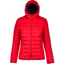 KARIBAN Női kabát Kariban KA6111 Ladies&#039; Lightweight Hooded padded Jacket -M, Red női dzseki, kabát