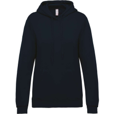 KARIBAN Női kapucnis pulóver, Kariban KA473, Navy-2XL