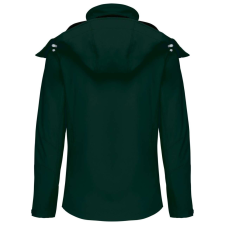 KARIBAN Női kapucnis softshell dzseki, Kariban KA414, Bottle Green-S női dzseki, kabát