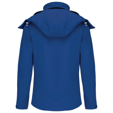 KARIBAN Női kapucnis softshell dzseki, Kariban KA414, Dark Royal Blue-M