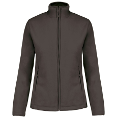 KARIBAN Női MAUREEN cipzáras polár pulóver, Kariban KA907, Green Olive-XL