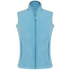 KARIBAN Női MELODIE polár mellény, Kariban KA906, Cloudy Blue Heather-2XL női mellény