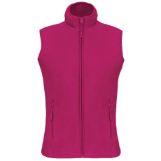 KARIBAN Női MELODIE polár mellény, Kariban KA906, Fuchsia-3XL