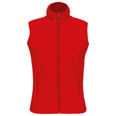KARIBAN Női MELODIE polár mellény, Kariban KA906, Red-2XL