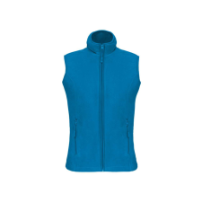 KARIBAN Női MELODIE polár mellény, Kariban KA906, Tropical Blue-4XL női mellény