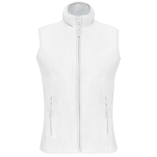 KARIBAN Női MELODIE polár mellény, Kariban KA906, White-S