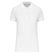 KARIBAN Női organikus piké pamut póló, Kariban KA2026, White-XL női póló
