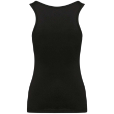 KARIBAN Női organikus ujjatlan póló, Kariban KA3024IC, Black-S női póló