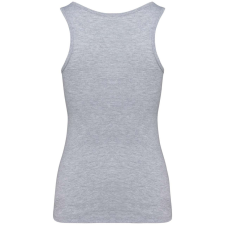 KARIBAN Női organikus ujjatlan póló, Kariban KA3024IC, Oxford Grey-L női póló