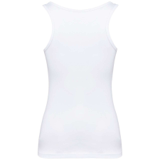 KARIBAN Női organikus ujjatlan póló, Kariban KA3024IC, White-S női póló