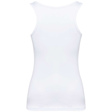 KARIBAN Női organikus ujjatlan póló, Kariban KA3024IC, White-XL