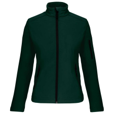 KARIBAN Női softshell dzseki KA400, Bottle Green-XL női dzseki, kabát
