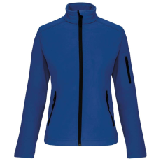 KARIBAN Női softshell dzseki KA400, Dark Royal Blue-XL