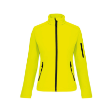KARIBAN Női softshell dzseki KA400, Fluorescent Yellow-M