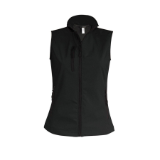 KARIBAN Női softshell mellény, Kariban KA404, Black-2XL női mellény