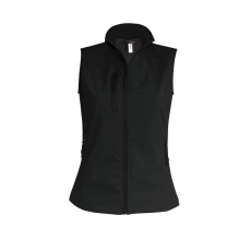 KARIBAN Női softshell mellény, Kariban KA404, Black-3XL