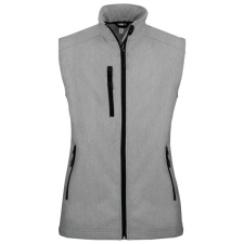 KARIBAN Női softshell mellény, Kariban KA404, Marl Grey-L női mellény