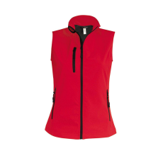 KARIBAN Női softshell mellény, Kariban KA404, Red-S