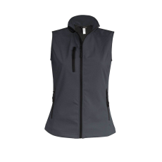 KARIBAN Női softshell mellény, Kariban KA404, Titanium-L
