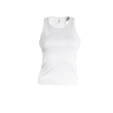 KARIBAN Női sporthátú vastag trikó, Kariban KA311, White-XS