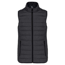 KARIBAN Női ultrakönnyű mellény, Kariban KA6114, Marl Dark Grey-S női mellény