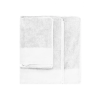 KARIBAN organikus pamut törölköző KA101, White-70X140