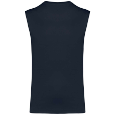 KARIBAN organikus széles vállú ujjatlan férfi póló KA3022IC, Navy-XL férfi póló