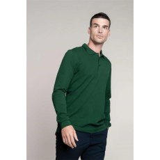 KARIBAN Póló Kariban férfi hosszú újju férfi (100% pamut) yellow, 2XL