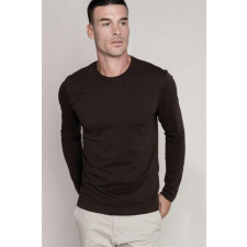 KARIBAN Póló Kariban férfi hosszú ujjú kerek nyakú férfi (180g/m2) purple, M munkaruha