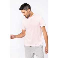 KARIBAN Póló Kariban férfi rövid ujjú férfi, pale pink, 2XL