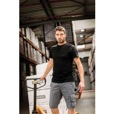 KARIBAN Póló Kariban férfi rövid ujjú kerek nyakú férfi, light sand, XL munkaruha