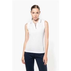 KARIBAN Póló Kariban női, navy/red/white, L