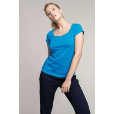 KARIBAN Póló Kariban női rövid ujjú női (100%pamut 180g/m2) red, S