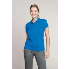 KARIBAN Pólóing Kariban női rövid ujjú női (100% pamut) light royal blue, S munkaruha