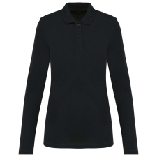 Kariban Premium PK203 LADIES&- 039; LONG-SLEEVED SUPIMA® POLO SHIRT M női felső
