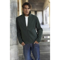 KARIBAN Pulóver Kariban Falco polár férfi cipzáras unisex (300g/m2) forest green, 2XL