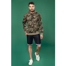 KARIBAN Pulóver Kariban férfi férfi, kelly green, S