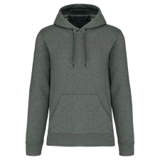 KARIBAN Pulóver Kariban férfi kapucnis férfi, grey heather, S munkaruha