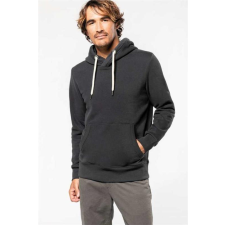 KARIBAN Pulóver Kariban férfi, slub grey heather, L munkaruha