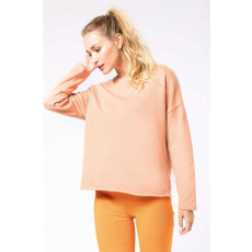 KARIBAN Pulóver Kariban női, pale pink, L/XL