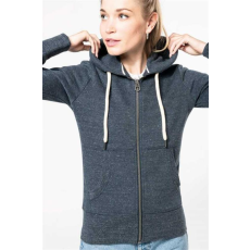 KARIBAN Pulóver Kariban női, slub grey heather, 2XL