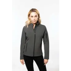 KARIBAN Pulóver Kariban női softshell cipzáras női (300g/m2) aqua blue, S
