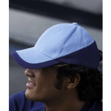 KARIBAN Sapka Kariban Racing 6 paneles (100%pamut 260g/m2) red/black munkaruha