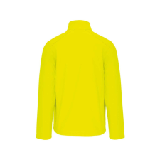 KARIBAN softshell férfi dzseki KA401, Fluorescent Yellow-XL férfi kabát, dzseki