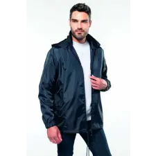 KARIBAN Széldzseki Kariban unisex (100%poliészter 70g/m2) black, S munkaruha
