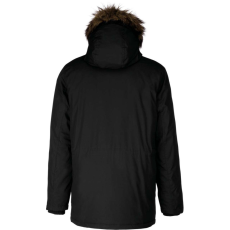 KARIBAN téli kapucnis bélelt férfi kabát KA621, Black-L