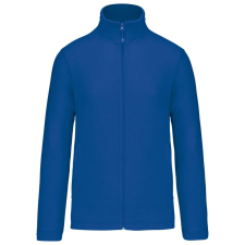 KARIBAN Uniszex cipzáras mikropolár pulóver, Kariban KA9102, Royal Blue-2XL férfi pulóver, kardigán