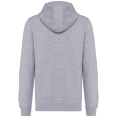 KARIBAN Uniszex cipzáros kapucnis vastag pulóver, Kariban KA4008, Oxford Grey-XL