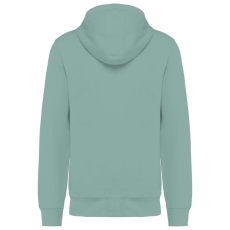 KARIBAN Uniszex cipzáros kapucnis vastag pulóver, Kariban KA4008, Sage-2XL